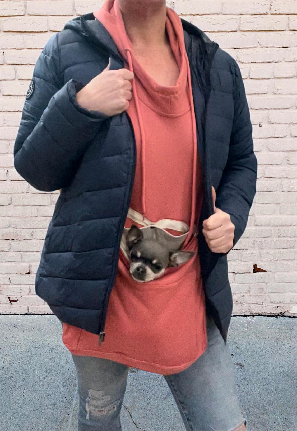 Pet Pouch Hoodie for the Ultimate Pocket Pooch Snuggles & Adventures
