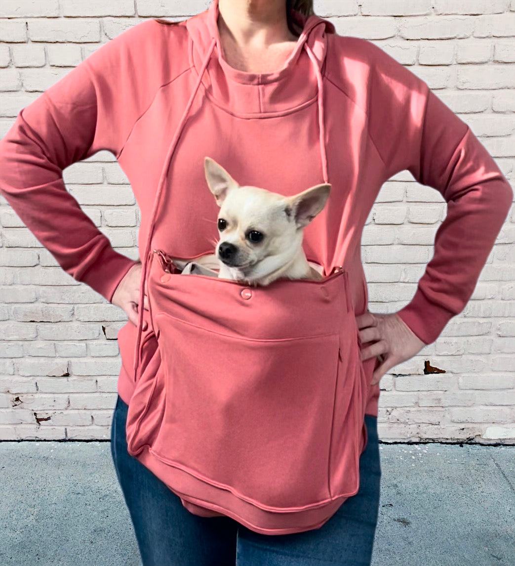 Pet Pouch Hoodie for the Ultimate Pocket Pooch Snuggles & Adventures