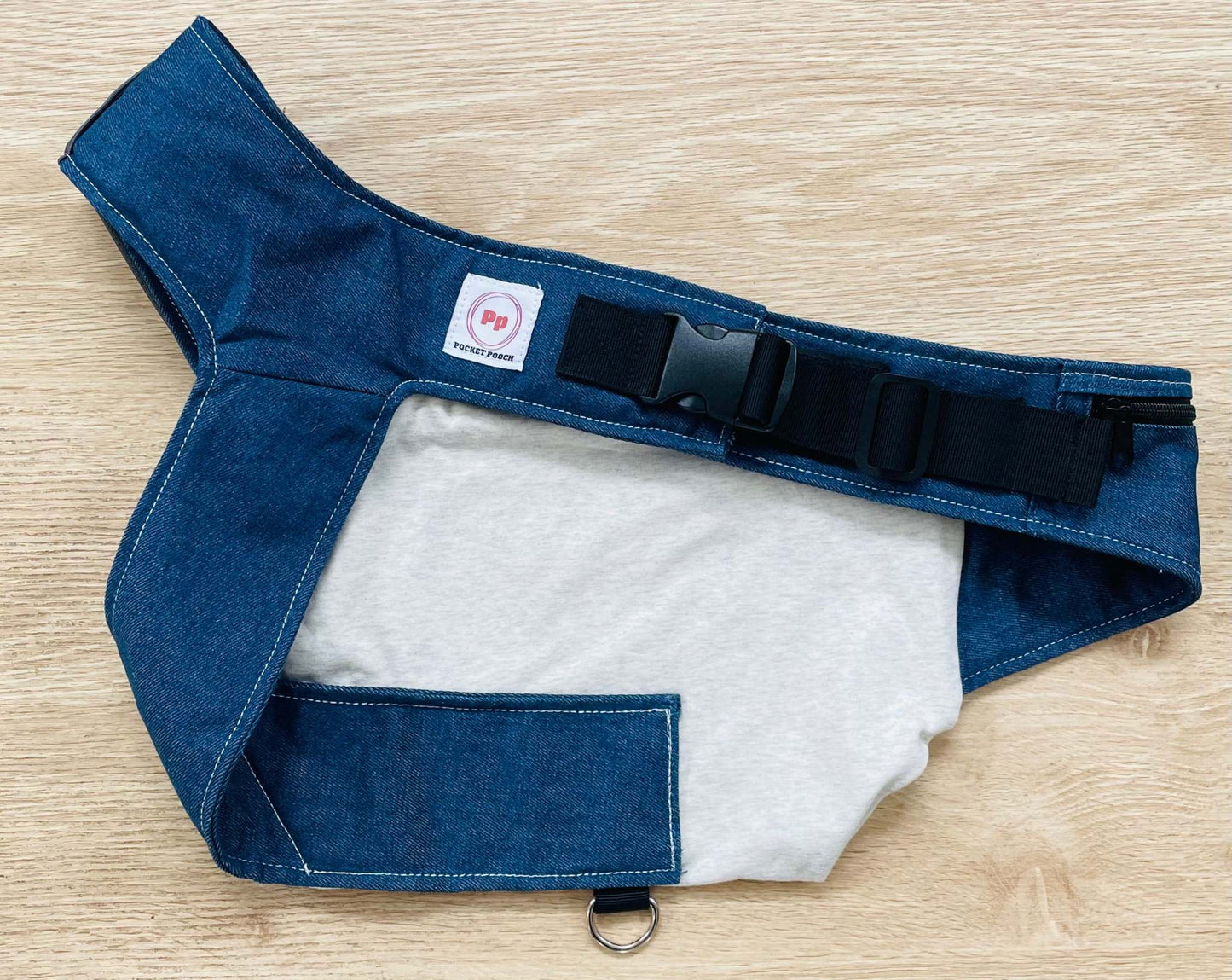 Chihuahua sling carrier Pet Sling Carrier Pocket Pooch- Ultimate Stylish Comfy Solution.