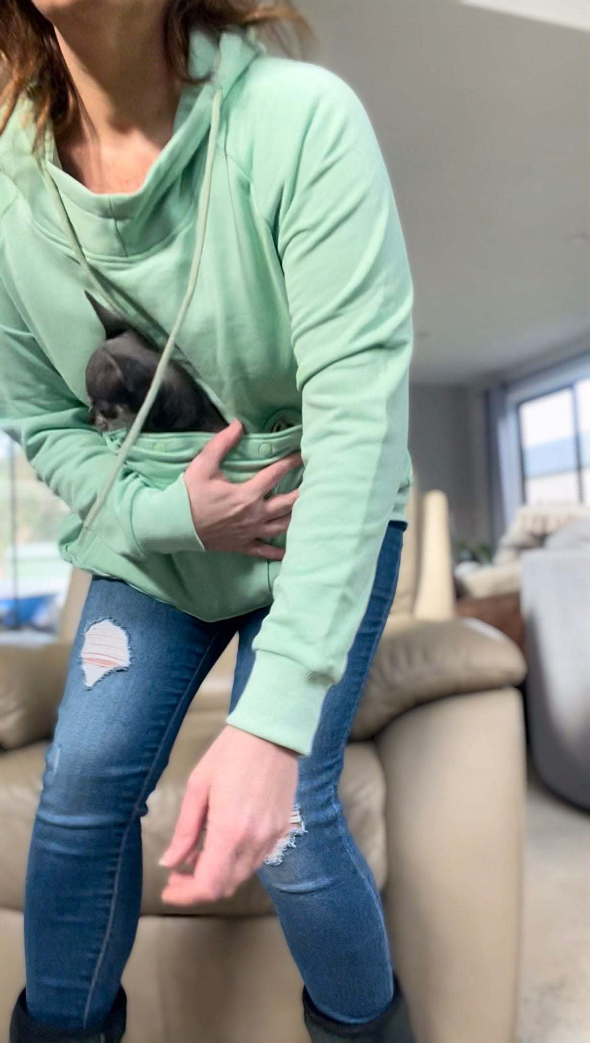 Pet Pouch Hoodie for the Ultimate Pocket Pooch Snuggles & Adventures