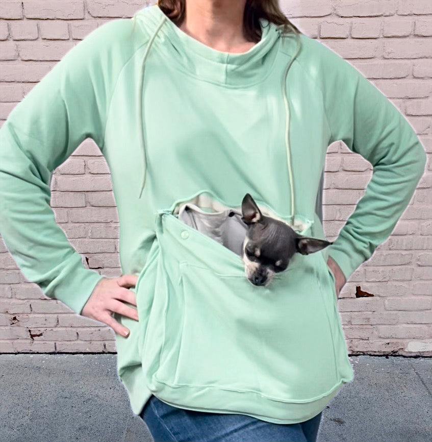 Pet Pouch Hoodie for the Ultimate Pocket Pooch Snuggles & Adventures