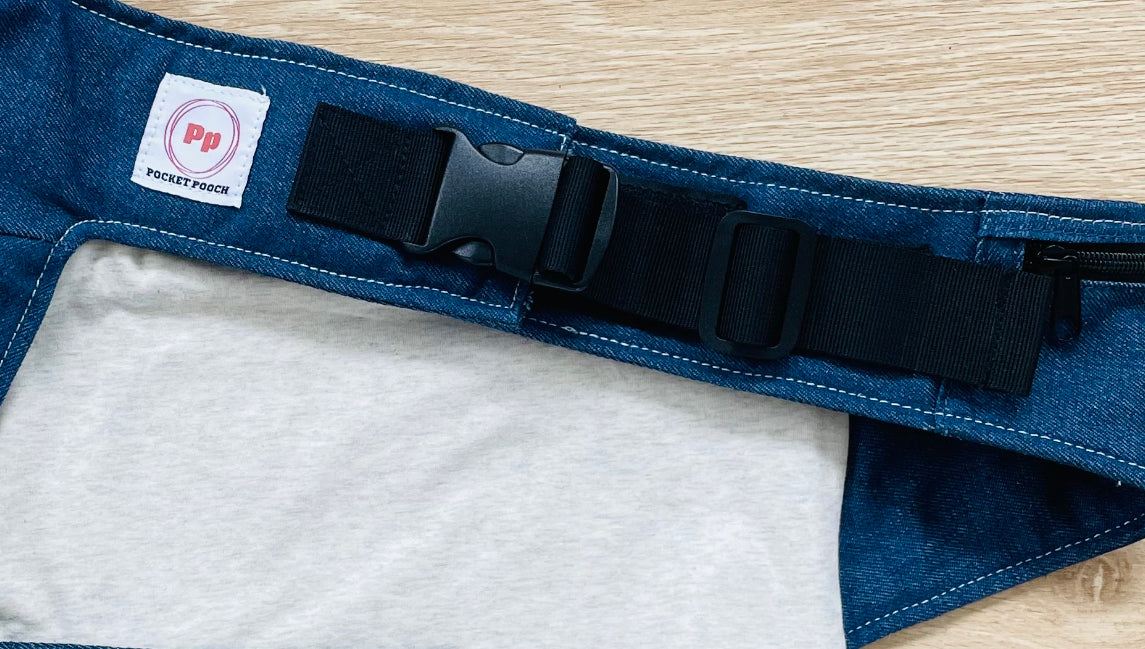 Chihuahua sling carrier Pet Sling Carrier Pocket Pooch- Ultimate Stylish Comfy Solution.