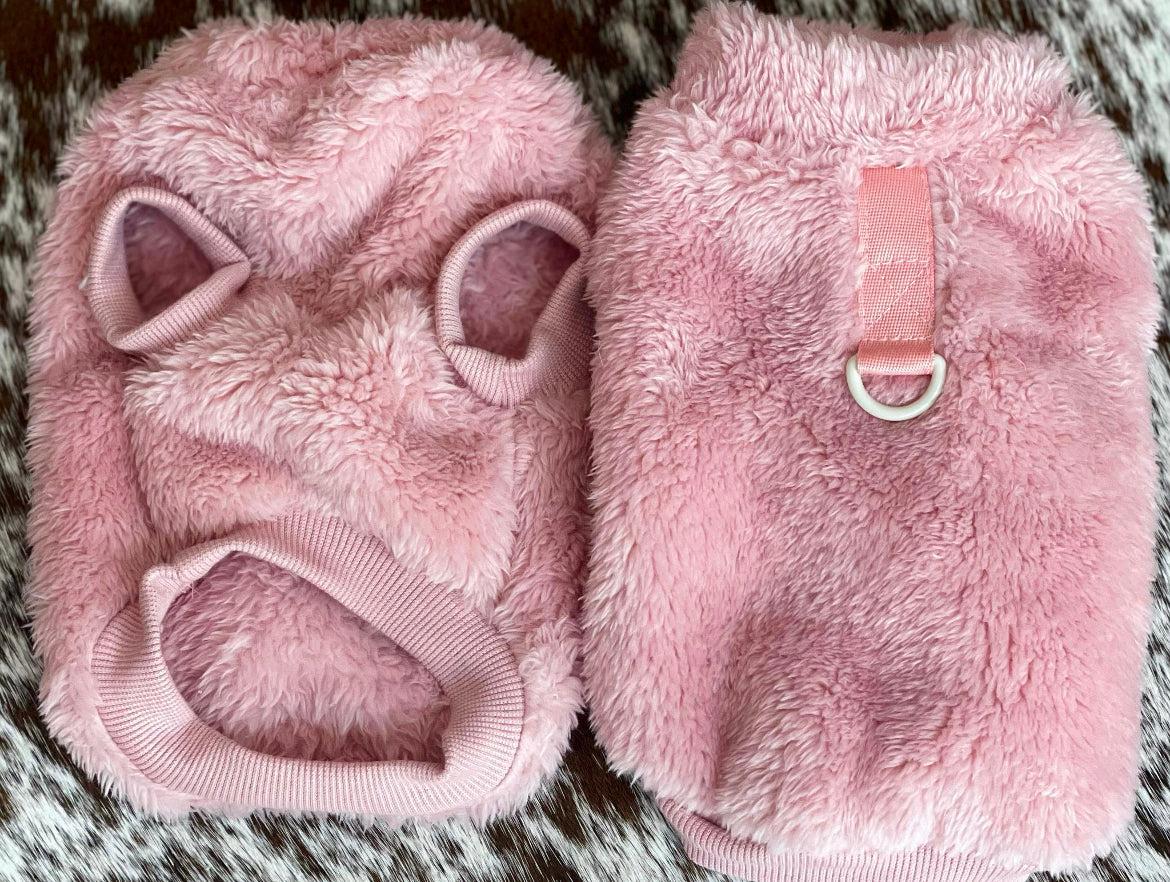 Fluffy Dog Walking Sweater