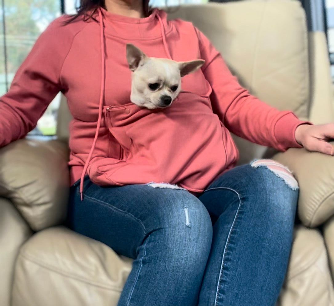 Pet Pouch Hoodie for the Ultimate Pocket Pooch Snuggles & Adventures