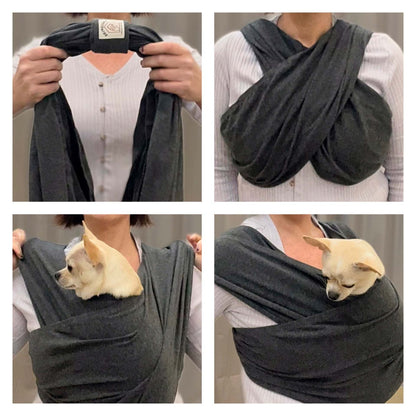 Convertible pet sling carrier