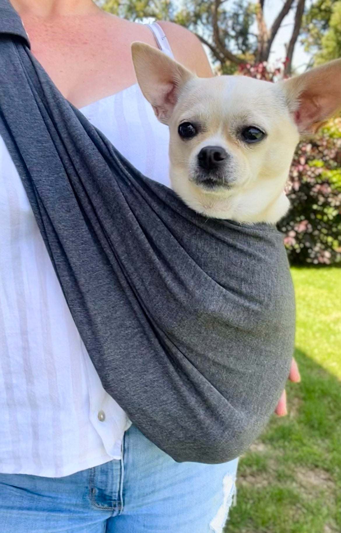 Convertible pet sling carrier