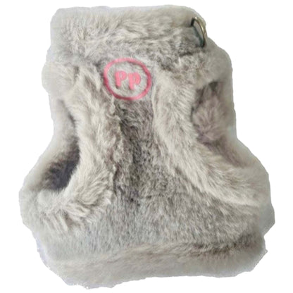 Step-In Dog Harness, Rabbit Fur