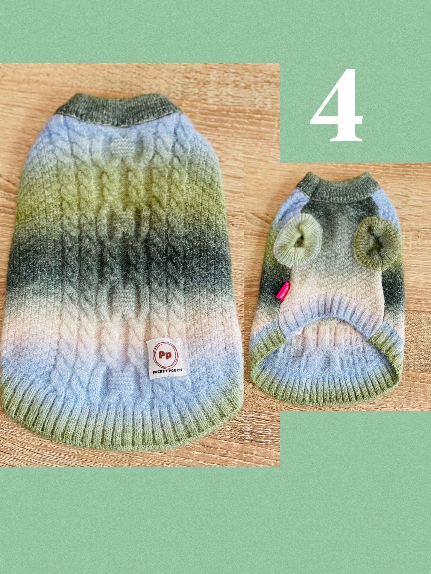 Little dog knit jumper