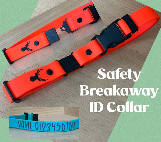 waterproof Safety Breakaway ID Collar