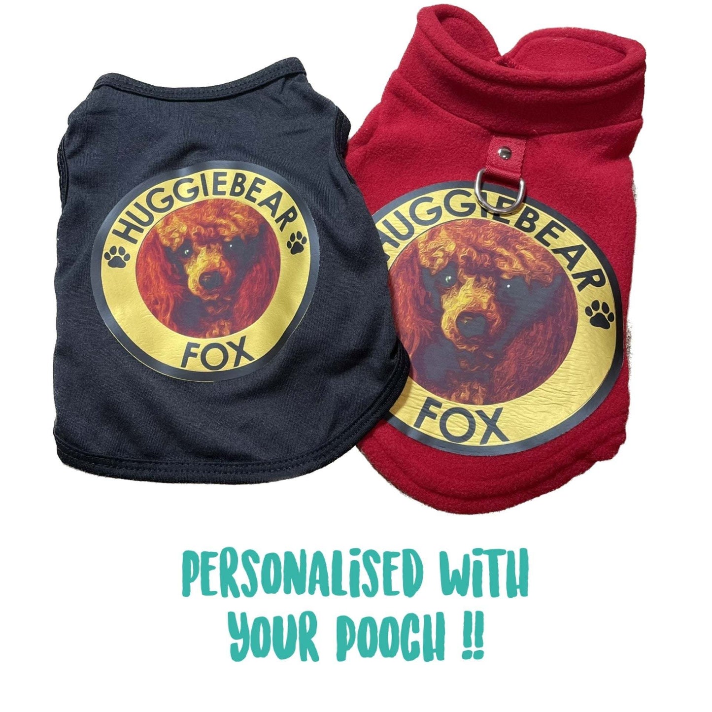 Huggiebear Custom Portrait Pooch Apparel