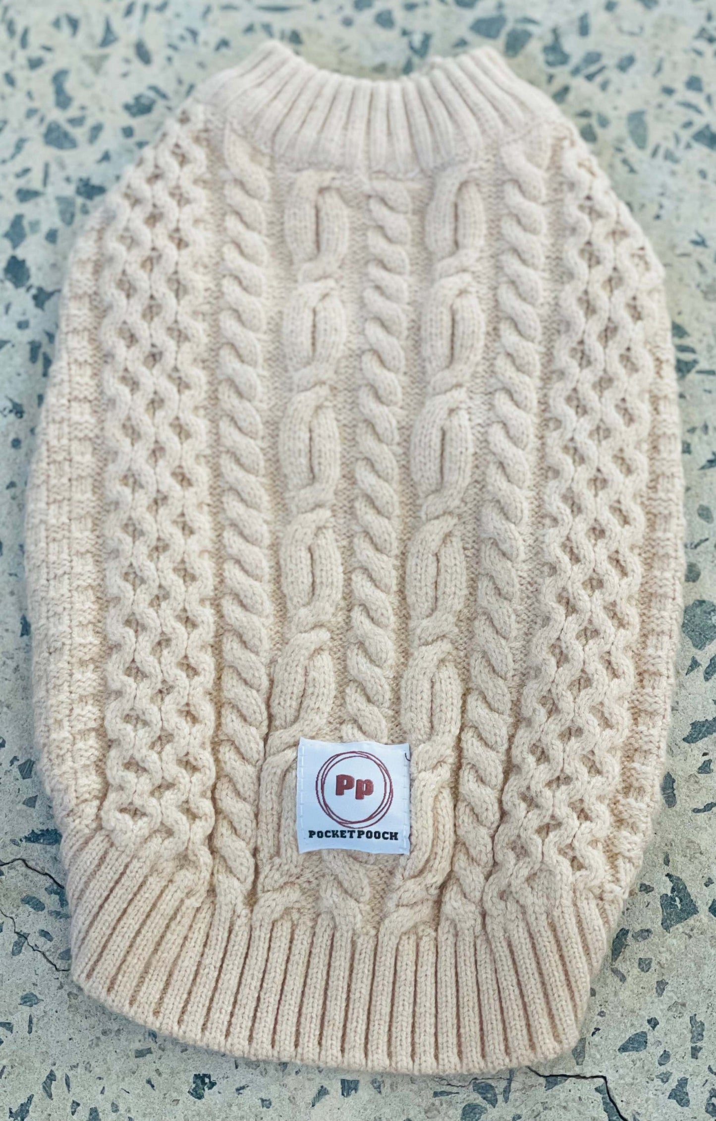 Chihuahua knit jumper XS