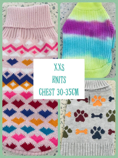 Chihuahua knit jumper XXS