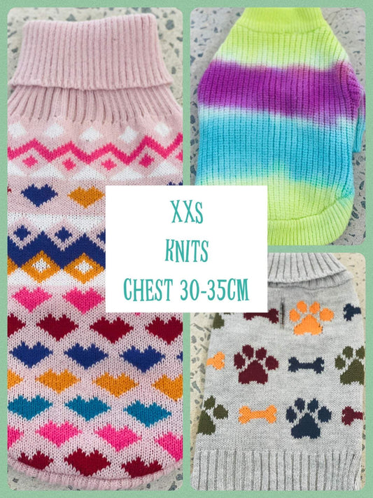 Chihuahua knit jumper XXS