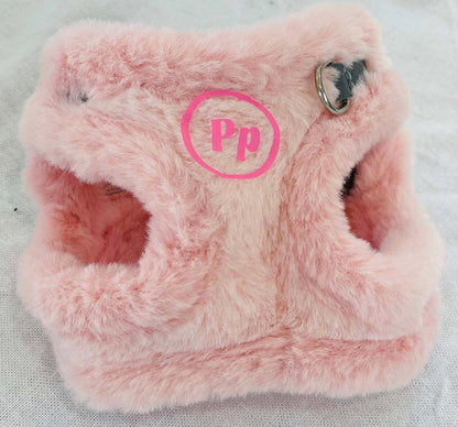 Step-In Dog Harness, Rabbit Fur