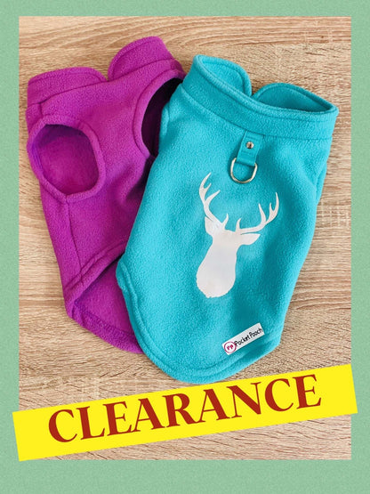 Fleece Dog Sweater CLEARANCE!!